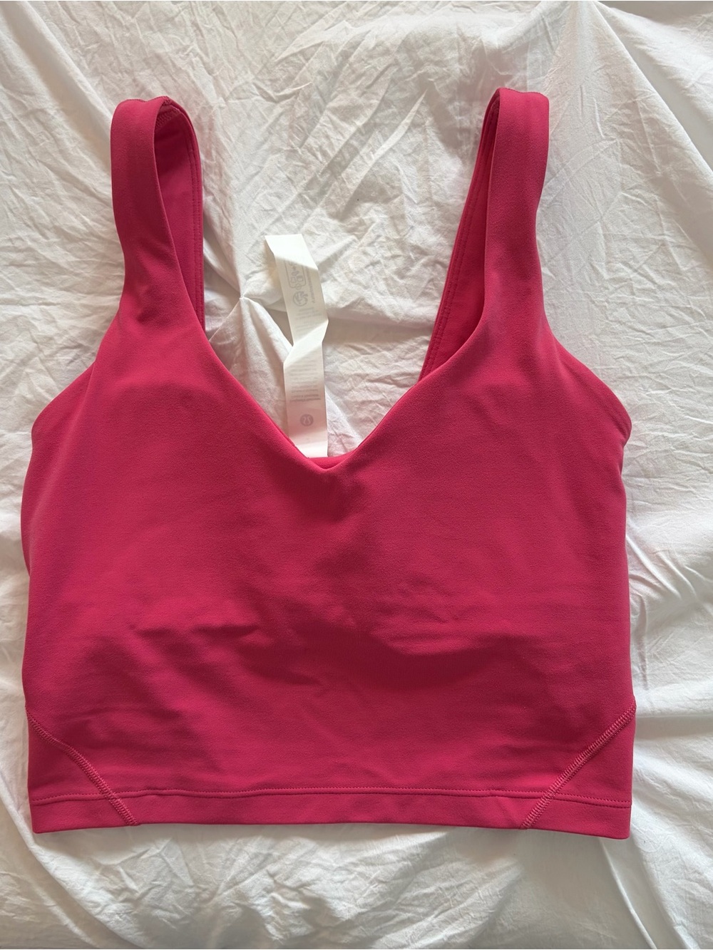 lululemon align tank top *light support, A/B cup | raspberry coulis | size 2